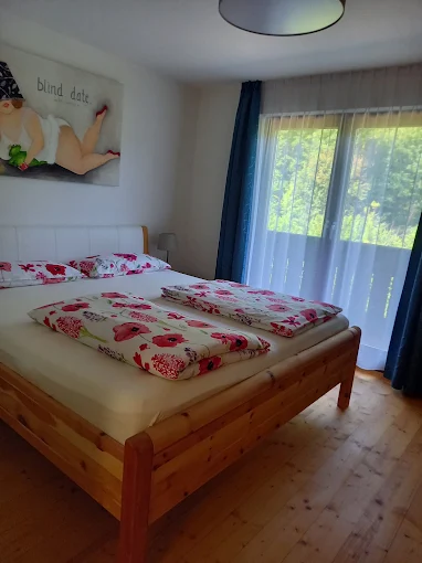 Doppelzimmer Sulmtal in der Pension Toppler mit Balkon nach Süden